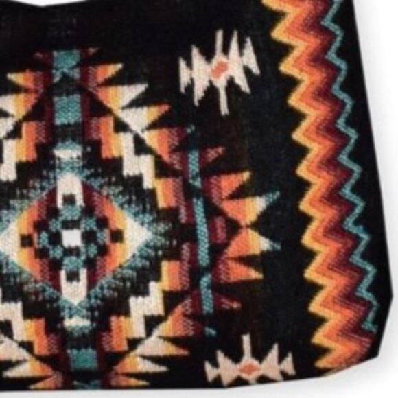 Gypsy Crossbody Bag - Southwest Style - Ethnic Inspired Design - Soft Cotton - Picture 3 of 8